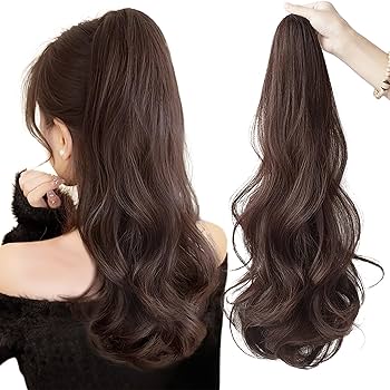 Amazon.co.jp: knnzkポニーテール ポイントウィッグ クリップ